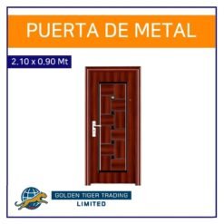 Puerta de Metal Modelo YIWU 2.10m x 0.90m