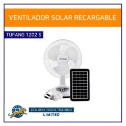 Ventilador Solar Recarable